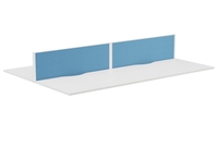 Tidal Rectangular Desktop Screens (White Frame),  Glass