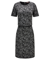 2 In 1 Jacquard Dress