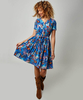 Abstract Paisley Dress