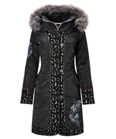 Animal Jacquard Parka
