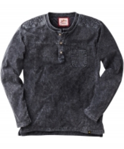 Biker Henley Top