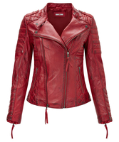 Candid Quilted Leather Jacket
