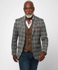 Charming In Check Blazer