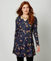 Christmas Reverse Seam Tunic