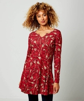 Christmas Reverse Seam Tunic