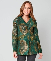 Elegant Jacquard Jacket