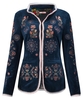 Embroidered Velvet Jacket