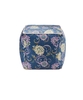 Fabulous Floral Velvet Pouffe