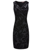 Fancy Flocked Dress
