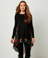 Flattering Waterfall Tunic