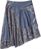 Floral Chambray Skirt