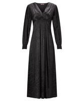 Floral Jacquard Maxi Dress