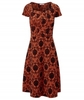 Funky Flocked Dress