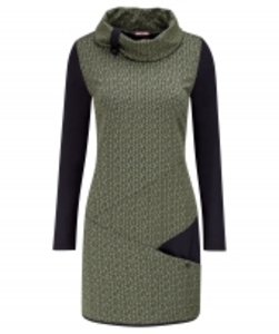 Jacquard Khaki Tunic