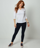 Lace Detail Basic Top