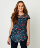 Lace Up And Eyelet Top