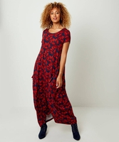 Printed Ovoid Dress