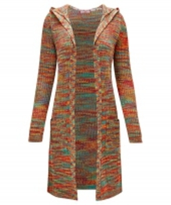 Rainbow Longline Cardigan