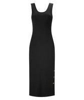 Ribbed Jersey Dress