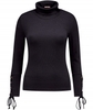 Ribbed Turtleneck Top