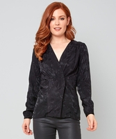 Sensational Jacquard Blouse