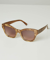 Shell Effect Retro Sunglasses