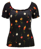 Sunny Disposition Shirred Top