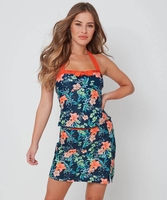 Sweetheart Halterneck Tankini Top