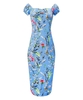 Vintage Floral Fitted Dress