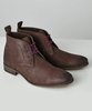 Vintage Leather Lace Up Boots