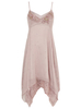 Taupe handkerchief dress