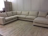 Ashdown U-Shaped Sofa with Right Chaise in Hopsack - Almond