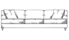 Evelyn Fixed Cover Super Grand Sofa