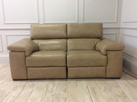 Fabio 2 Seater Sofa with Electric Recliners & Headrests in 15WM