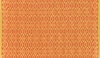 Fair Isle Paprika Curry Cotton Woven Rug