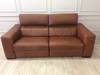 Florentina 3 Seater Sofa with Electric Recliners in 30JD Italian Leather (2 units and 2 plugs) - 2 Available.