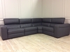 Florentina Corner Sofa with Electric Recliners in 20JI Italian Leather