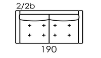 Hollie Modular 2 Seater Sofa With High Arms [2]