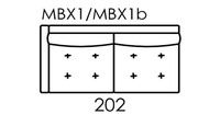 Hollie Modular 3 Seater Sofa With 1 Arm [MBX1/MBX2]