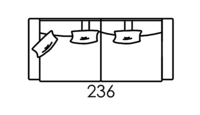 Moni 3 Seater Sofa [C]