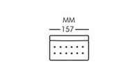 Morellia Modular 2 Seater Sofa Unit With No Arms [MM]