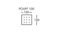 Morellia Modular Large Footstool [PUF100]