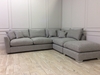 Norton Corner Sofa - Left Hand Facing Arm in Vegas - Zinc