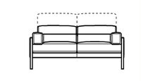 Rocco 2 Seater Sofa [200]