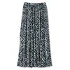 Abstract-Print Easy-Fitting Skirt