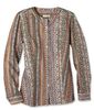 Abstract Tribal-Print Shirt