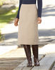 Autumn Twill A-Line Skirt