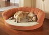 FleeceLock™ Bolster Dog Bed with Memory Foam