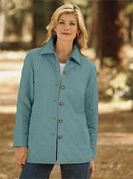 Quilted Microfibre Jacket