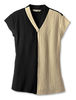 Scrunch Cloth Colorblock Tee